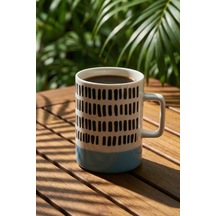 Anna Porselen Kupa Mavi - 385 Ml Mavi