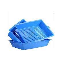Emamapet Elekli 3 Katlı Açık Kedi Tuvaleti 32 x 11 x 50 CM