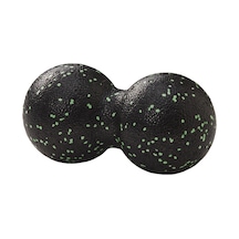 Actifoam Peanut Lacrosse Massage Ball El Ayak Fıstık Masaj Topu Orta Sert-Siyah Yeşil