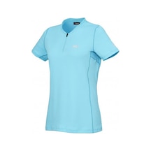 Millet Activ Ltk Kadın Yarım Fermuarlı T Shirt Miv6916 Açık Mavi