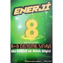 8. Sınıf Din Kültürü ve Ahlak Bilgisi Enerji 8+8 Deneme Sınavı