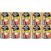 Nescafe 3'ü 1 Arada Sütlü Köpüklü Kahve 10'lu 10 x 17.4 G