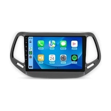 Jeep Compass 2017-2021 4gb Ram 32gb Hafıza 4 Çekirdek Carplay Kamera Android Multimedya 9"