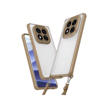 Xiaomi Redmi Note 14 Pro Plus Uyumlu Kılıf Penta Silikon Kılıf - Çöl Titanyum