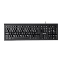 Lecoo Kb101 Usb Kablolu Türkçe F Klavye Siyah Lecoo Kb101 Usb Kablolu Türkçe F Klavye Siyah
