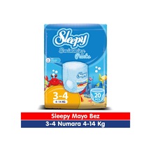 Sleepy Mayo Bez 3-4 Numara 20 Adet 3 - 4 Numara