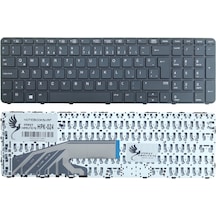 HP Uyumlu ProBook 650 G3 (Z2W53EA), 650 G2 (Y3C04EA) Klavye (Siyah)