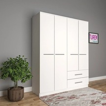 Sweet Gardırop Mdf Siyah