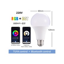 Doodle Akıllı Rgbcw Karartma Karartma Alexa Dil Müzik Işık Wifi Ampul Var