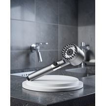 Duş Başlığı Paslanmaz Çelik Ergonomik Tasarım Uczzzduşbaşlığıııııı3 Gümüş