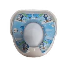 Softy Jumbo Kids - Bebek / Çocuk Klozet Kapağı Adaptörü - Beyaz- Penguen