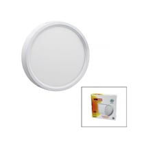 Nisaluce Epl-18sü 18w Beyaz Metal Kasa Sıva Üstü Yuvarlak Led Slim Panel 1260lm Beyaz 6500k 30.000 S Renkli