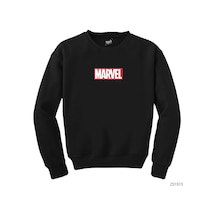 Marvel Classic Siyah Sweatshirt