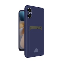 Samsung Uyumlu Galaxy A05 Uyumlu Kelvin Kartvizitli Silikon - Lacivert