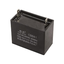 Cbb61 8Uf 500Vac Kutulu Kondansatör