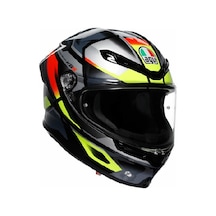 Agv Kask/k6 S Mplk Erazer Black/red Yellow Fluo Diğer