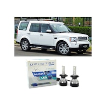 Land Rover Discovery Led Xenon Uzun + Kısa Far Ampulü H4 Access Yeni Seri Beyaz