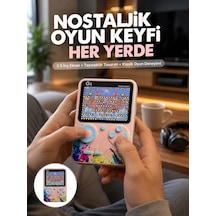 Game Box Mini 500 Adet Retro Oyun Taşınabilir Oyun Konsolu Yeni Nesil Mh-hs6131-7274 Çok Renkli