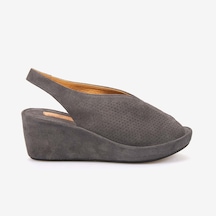 Hawen Angels Kadın Sandalet 5507 Gri