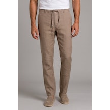 Bisse Vizon Keten Bağcıklı Lastikli Spor Pantolon Pns25y25106 D08 VİZON