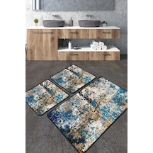 Be Lost Banyo Halısı Djt 3 Lü Set Çok Renkli