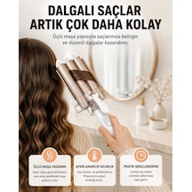 Bukle Saç Maşası Kolay Kullanım, Sağlıklı Bukleler Yüksek Isılı Yeni Nesil