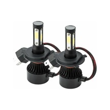 Novahub Yedek 6500k,2500w,375000lm Araba 4 Taraflı H4 Led Far Ampulleri Yüksek/kısa Huzmeli