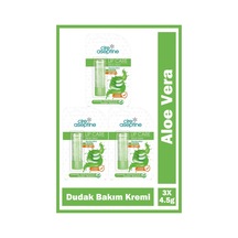 Cire Aseptine Aloe Vera Dudak Bakım Kremi 4,5 Gr 3 Adet