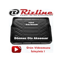 Peugeot 208 3D Bagaj Havuzu Paspası Siyah 2012-2020 Arası Rizline N11.16731