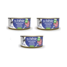 Schesir Ton Ve Sığır Tam Ve Dengeli Kedi Konserve Jöleli 140 Gr. X 3 Adet