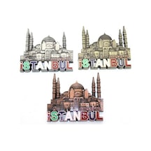 İstanbul Temalı Metal Magnet Model 6