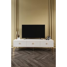 150 CM ZEUGMA MDF MEBRAN KAPAK EKRU GOLD