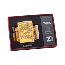 Zippo Armor Gold Plated Asian Dragon Çakmak