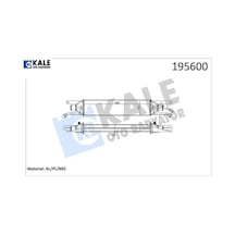 Turbo Radyatörü Intercooler Lınea 1.3jtd 450x101x50 Al Al Sistem Kale Radyatör 51785221