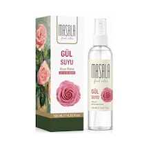Saf Gül Suyu 125 Ml%100 Doğal Yağlı Hidrosol - Tonik Rose Floral Water Hydrosol Tonic