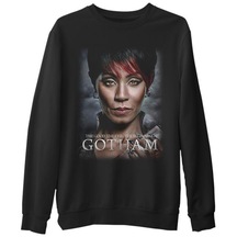 Gotham - The Beginning Siyah Erkek Kalın Sweatshirt