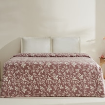 Karaca Home Cinta Çift Kişilik Akrilik Battaniye Mürdüm Mürdüm