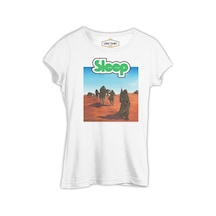 Sleep - Dopesmoker Beyaz Kadın Tshirt 001