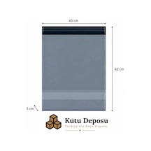 45x62x5 Cm Cepsiz Kargo Poşeti 100 Adet