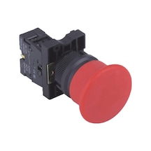 Lay5-ec42 Plastik Yaylı Acil Stop Butonu Nc