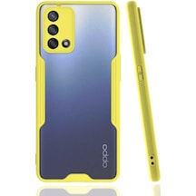 Oppo A74 4G Kılıf Zore Parfe Kenarları Pastel Renk Silikon Kılıf