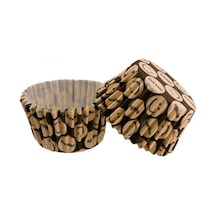 Cupcake Kalıbı Pet Kapsül Kek Kalıbı 52X45 Mm 100 Adet Emoji