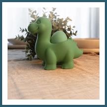 Bezos 3d Baskı Dinozor Yumurtalık - Sevimli Eggosaurus Yumurta Tutucu-yeşil Ob