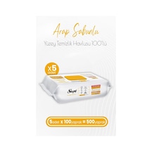Sleepy Easy Clean Arap Sabunu Katkılı Yüzey Temizlik Havlusu 5 X 100'Lü 500 Yaprak