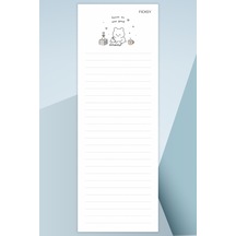 Yapılacaklar Listesi - 50 Sayfa - 10,5 29,7 Cm - To Do List - Checklist- Kontrol Listesi - Planlayıcı - 4099 Çok Renkli