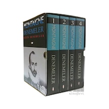 Montaigne Denemeler - 4 Cilt - Michel de Montaigne - Say Yayınları