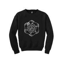 Linkin Park Popular Symbol Siyah Sweatshirt Siyah