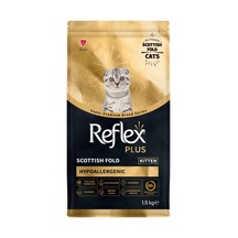 Plus Scottish Fold Hipoalerjenik Yavru Kedi Maması, 1,5 Kg