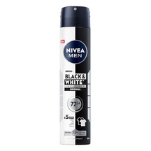 Erkek Sprey Deodorant Black White Invisible Original 200ml 72 Saat Anti-perspirant X3 Adet Avantajlı Set