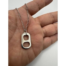 Soda Kola Kapağı Figürlü Unisex Kolye 60 Cm Zamak Kaplama Metal Zincirli Trendy Aksesuar Çok renkli